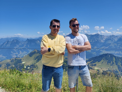 The first Frei Lab group photo