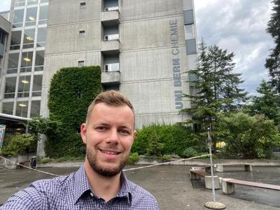 Selfie on first day of Ambizione in July 2022